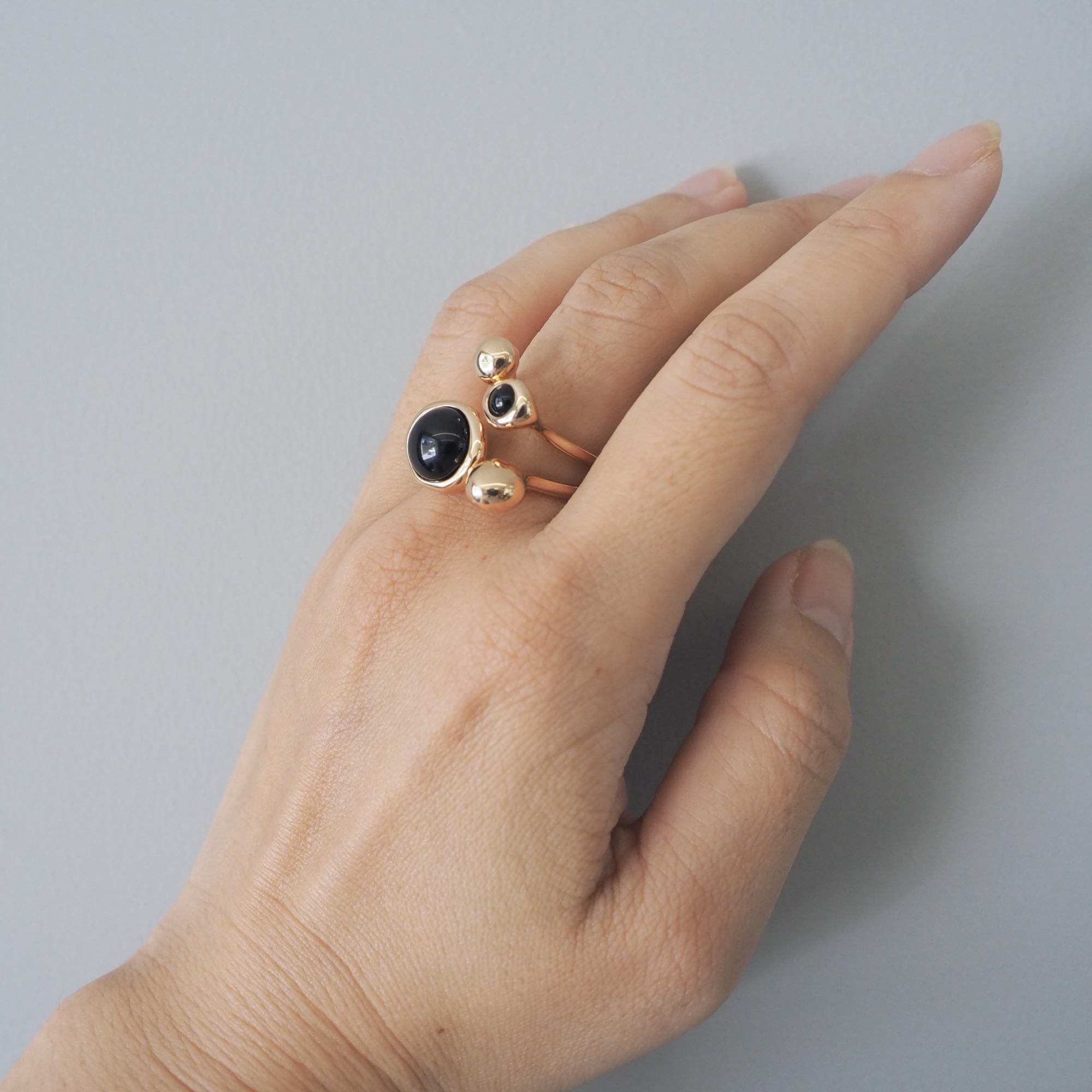 MONICA CASTIGLIONI AP-PISTILLI-04A / Bronze, Onyx