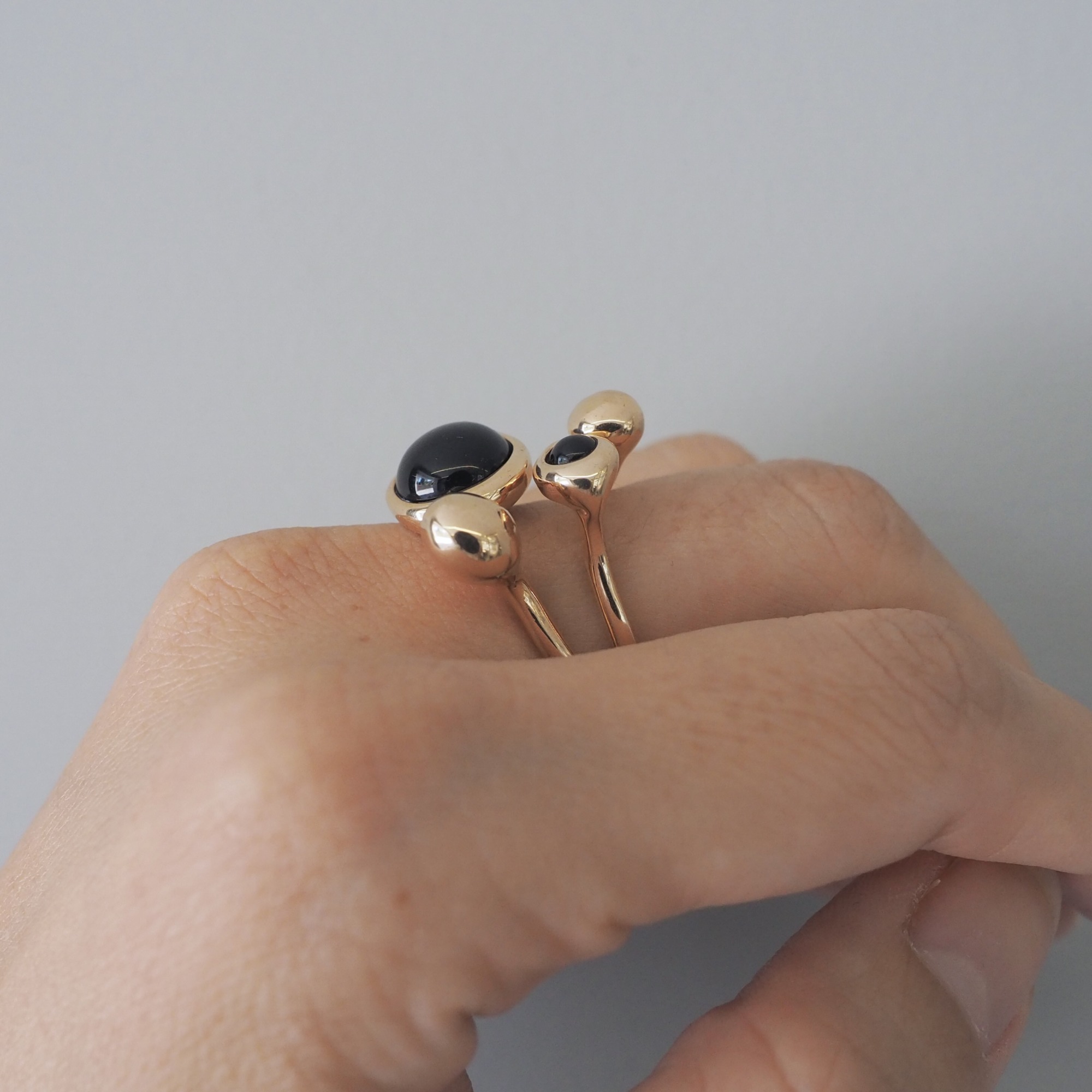 MONICA CASTIGLIONI AP-PISTILLI-04A / Bronze, Onyx