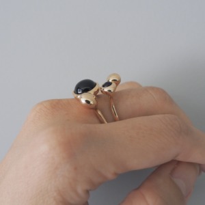 MONICA CASTIGLIONI AP-PISTILLI-04A / Bronze, Onyx