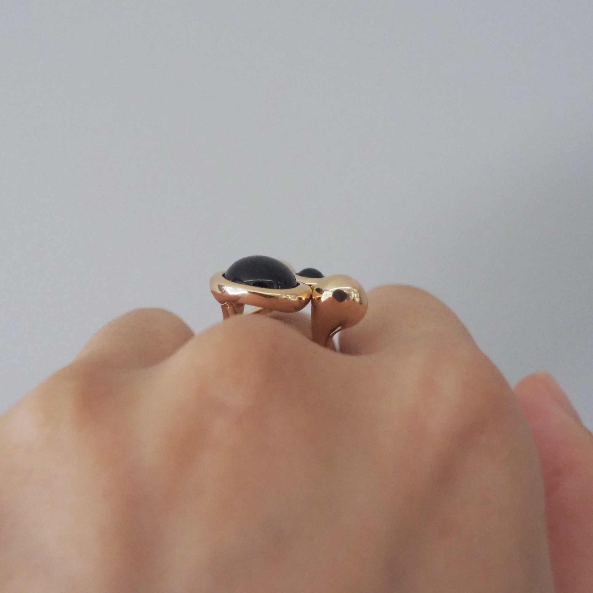 MONICA CASTIGLIONI AP-PISTILLI-04A / Bronze, Onyx