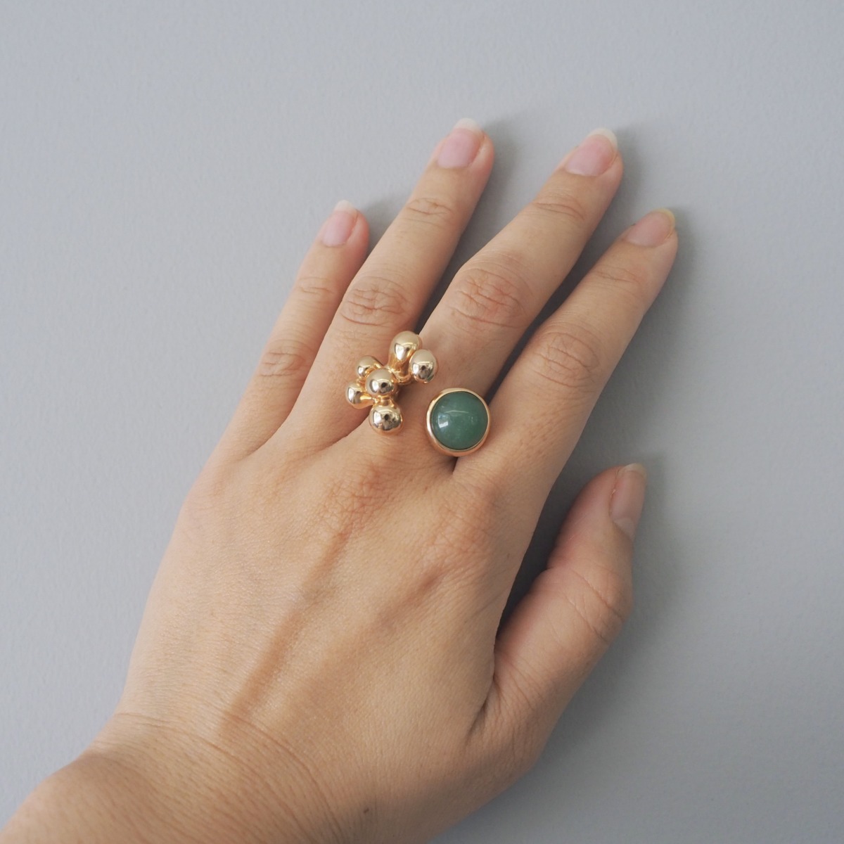 MONICA CASTIGLIONI AP-PISTILLI-25 / Bronze, Aventurine