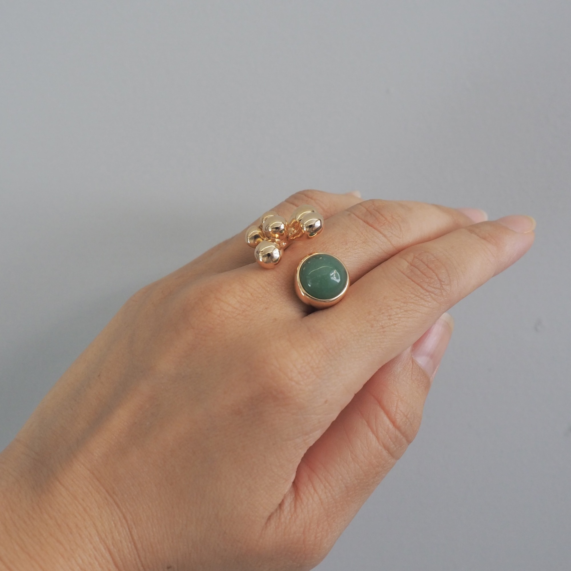 MONICA CASTIGLIONI AP-PISTILLI-25 / Bronze, Aventurine