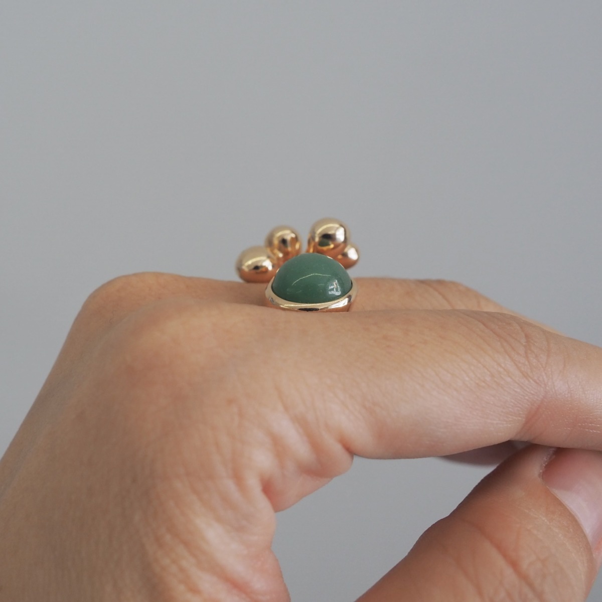 MONICA CASTIGLIONI AP-PISTILLI-25 / Bronze, Aventurine