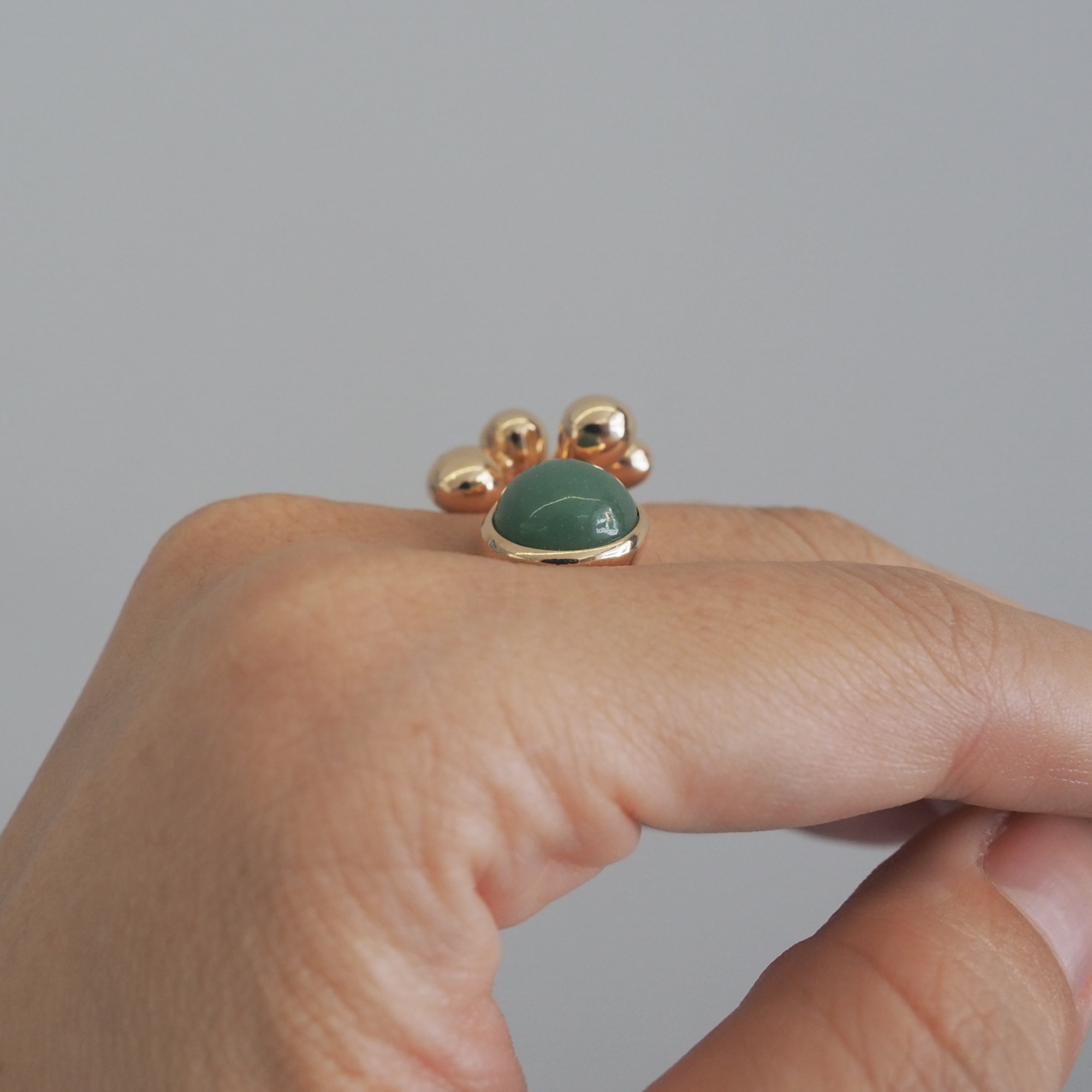 MONICA CASTIGLIONI AP-PISTILLI-25 / Bronze, Aventurine