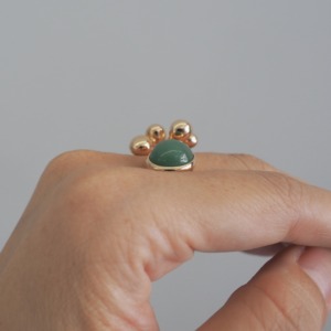 MONICA CASTIGLIONI AP-PISTILLI-25 / Bronze, Aventurine