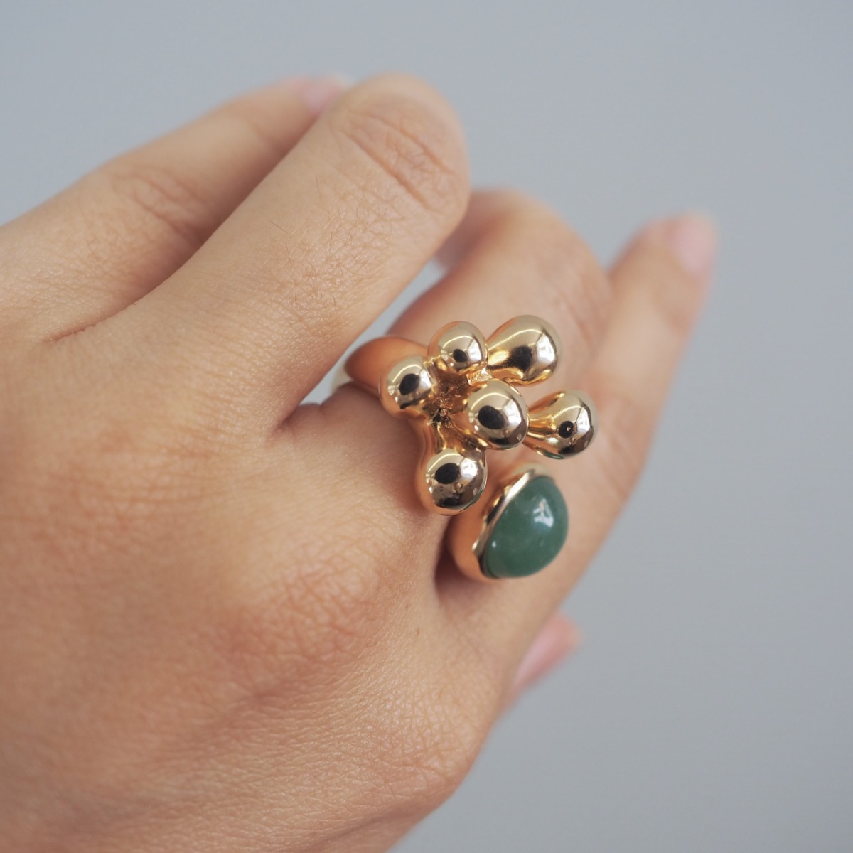 MONICA CASTIGLIONI AP-PISTILLI-25 / Bronze, Aventurine