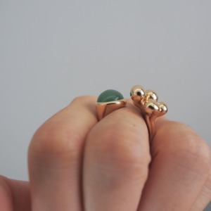 MONICA CASTIGLIONI AP-PISTILLI-25 / Bronze, Aventurine