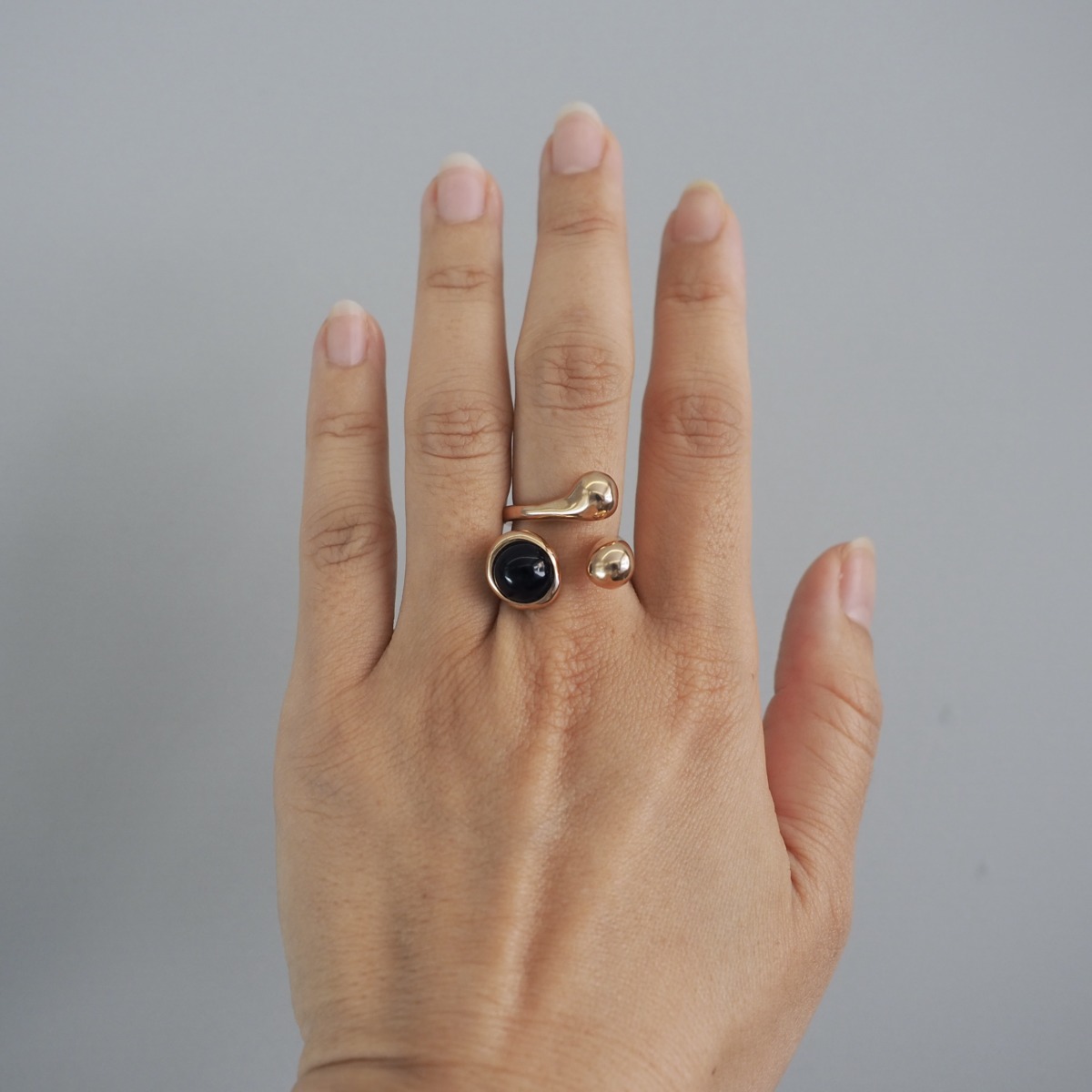 MONICA CASTIGLIONI AP-PISTILLI-04F / Bronze, Onyx