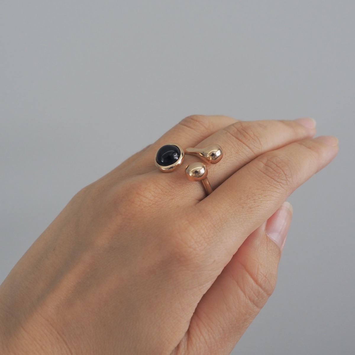 MONICA CASTIGLIONI AP-PISTILLI-04F / Bronze, Onyx