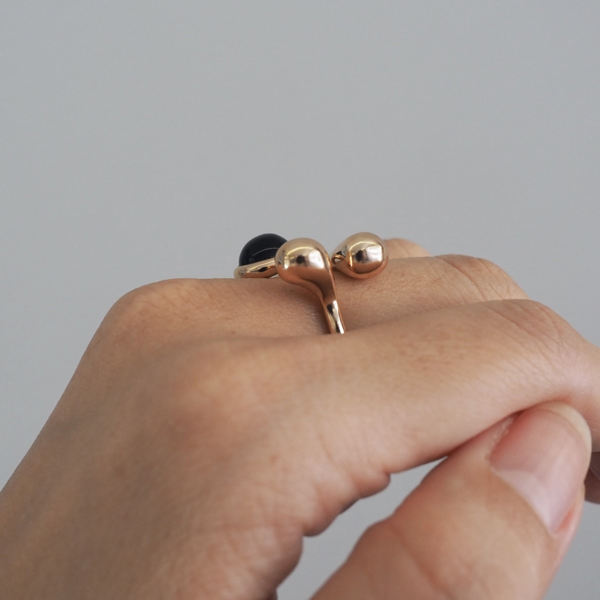 MONICA CASTIGLIONI AP-PISTILLI-04F / Bronze, Onyx