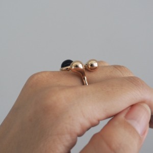 MONICA CASTIGLIONI AP-PISTILLI-04F / Bronze, Onyx