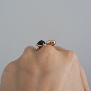 MONICA CASTIGLIONI AP-PISTILLI-04F / Bronze, Onyx