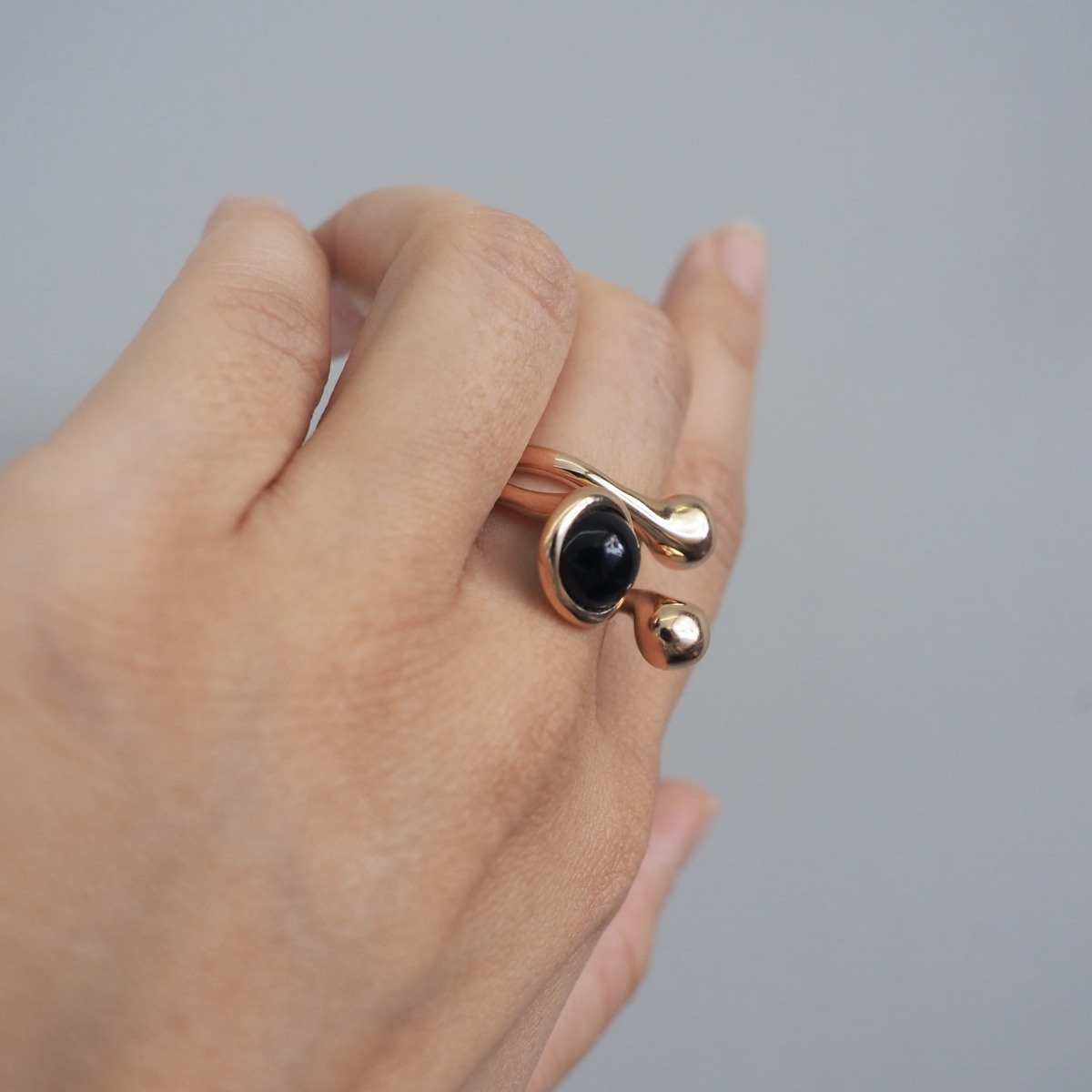 MONICA CASTIGLIONI AP-PISTILLI-04F / Bronze, Onyx