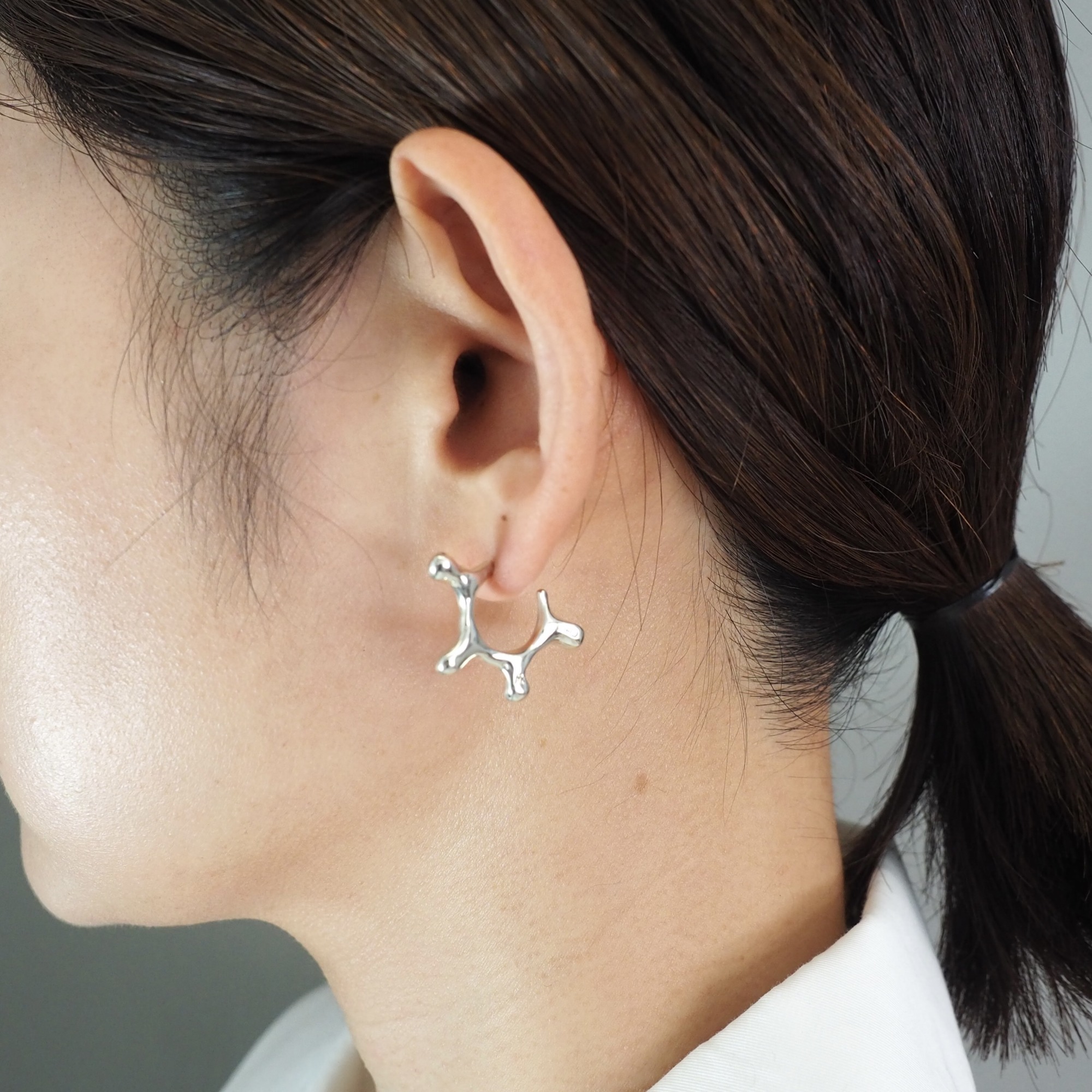 MONICA CASTIGLIONI O-PISTILLI-06 / Silver