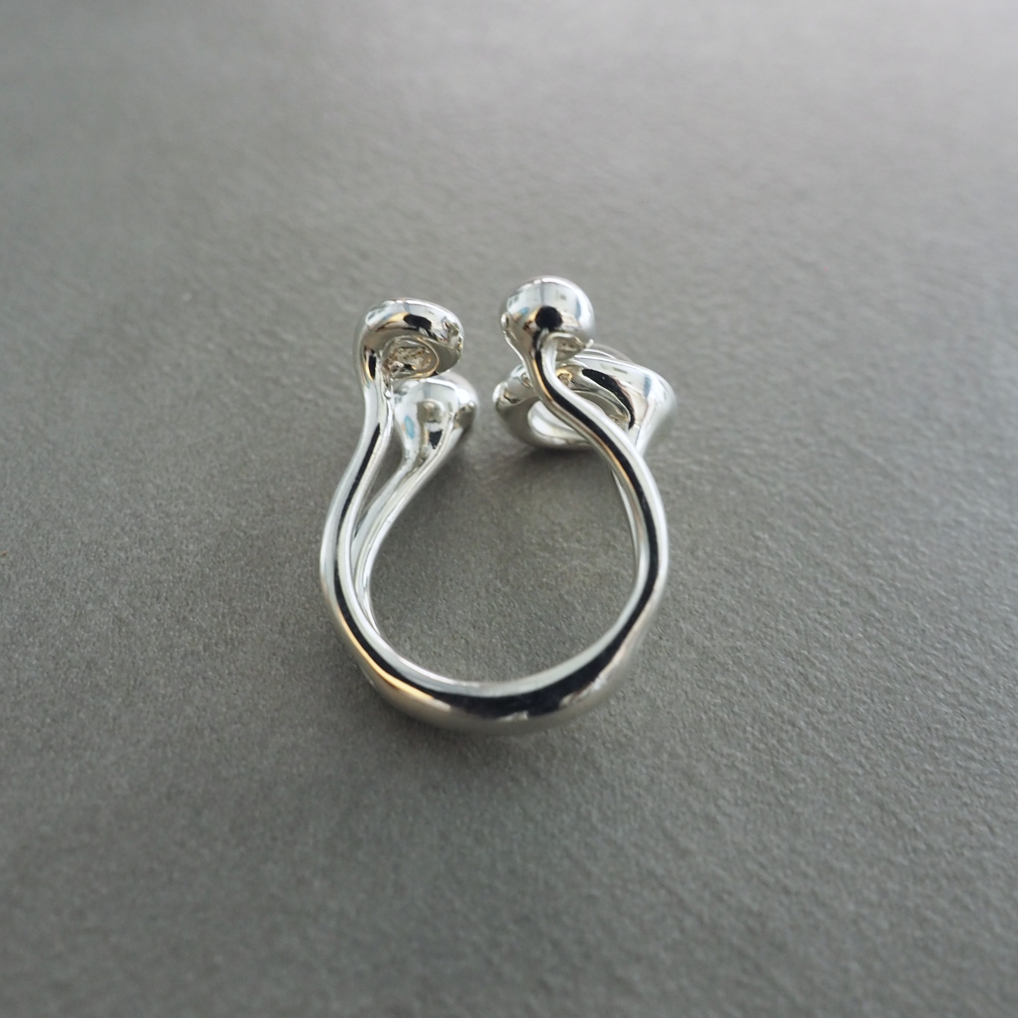 MONICA CASTIGLIONI AP-PISTILLI-04A / Silver, Moonstone