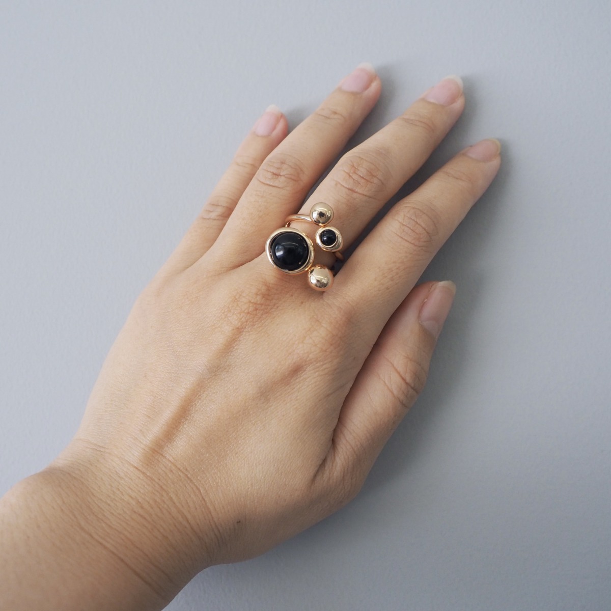 MONICA CASTIGLIONI AP-PISTILLI-04A / Bronze, Onyx