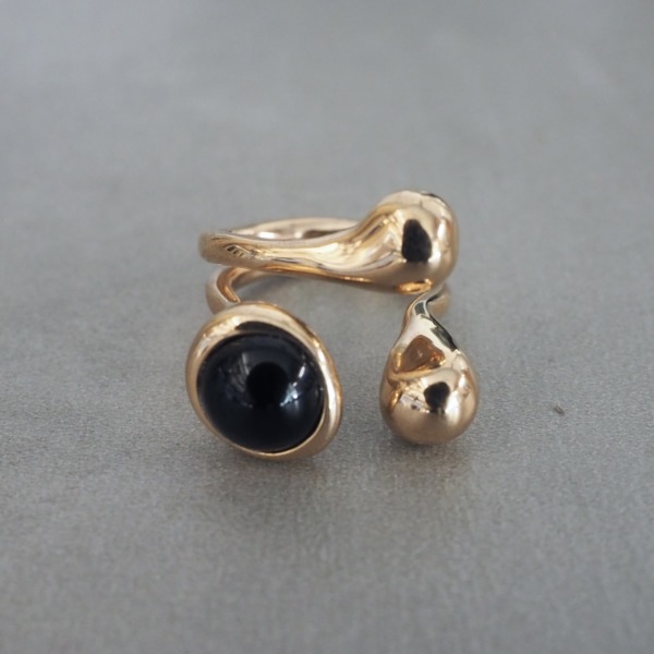 MONICA CASTIGLIONI AP-PISTILLI-04F / Bronze, Onyx