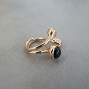 MONICA CASTIGLIONI AP-PISTILLI-04F / Bronze, Onyx