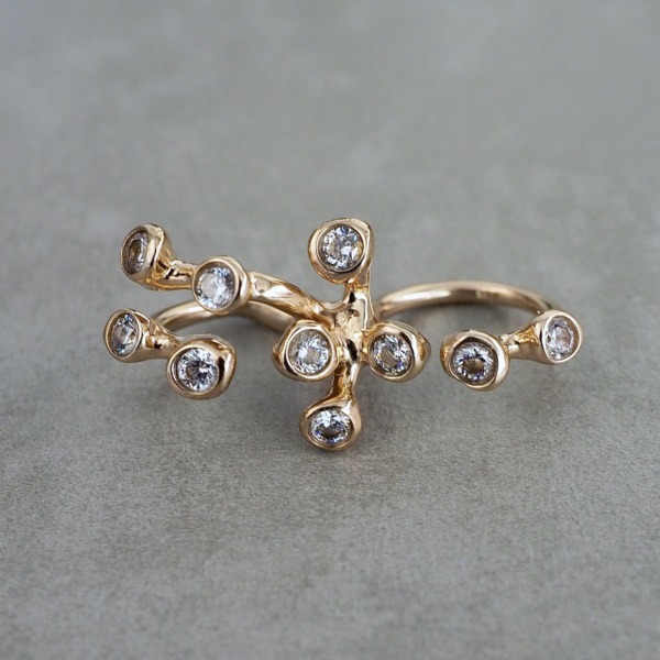 MONICA CASTIGLIONI AP-PISTILLINI-38 / Bronze, Zirconia