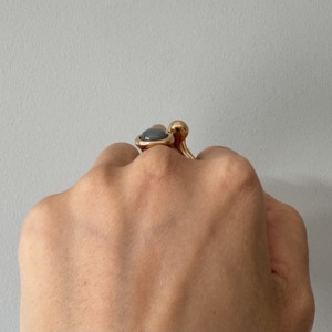 MONICA CASTIGLIONI AP-PISTILLI-04A / Bronze, Graymoonstone