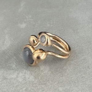 MONICA CASTIGLIONI AP-PISTILLI-04A / Bronze, Graymoonstone