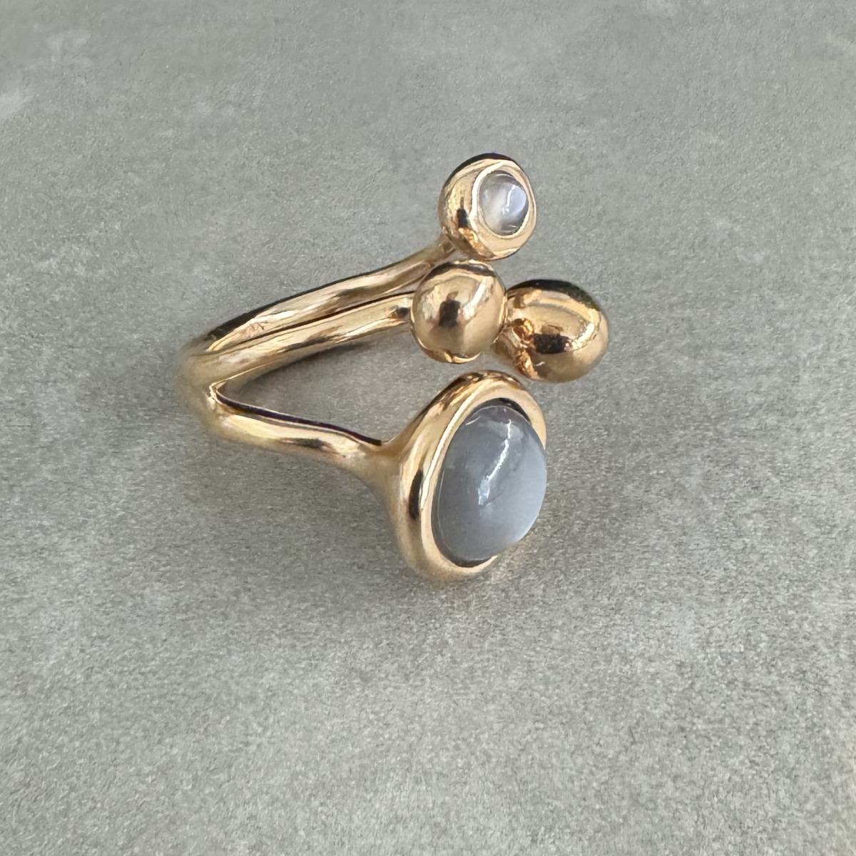 MONICA CASTIGLIONI AP-PISTILLI-04A / Bronze, Graymoonstone