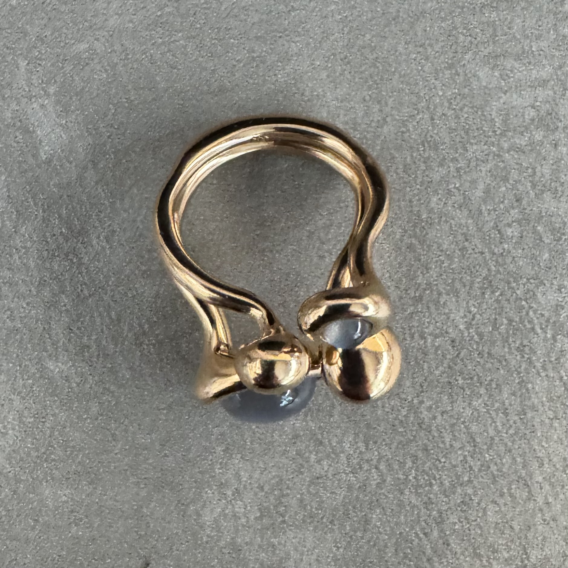 MONICA CASTIGLIONI AP-PISTILLI-04A / Bronze, Graymoonstone