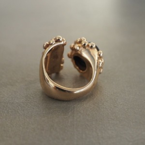 MONICA CASTIGLIONI AP-GOCCE-07 / Bronze, Amethyst