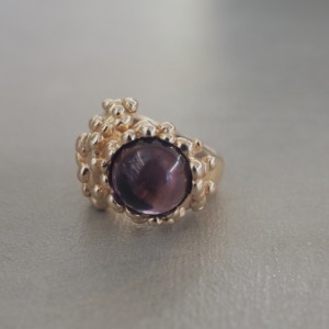 MONICA CASTIGLIONI AP-GOCCE-07 / Bronze, Amethyst