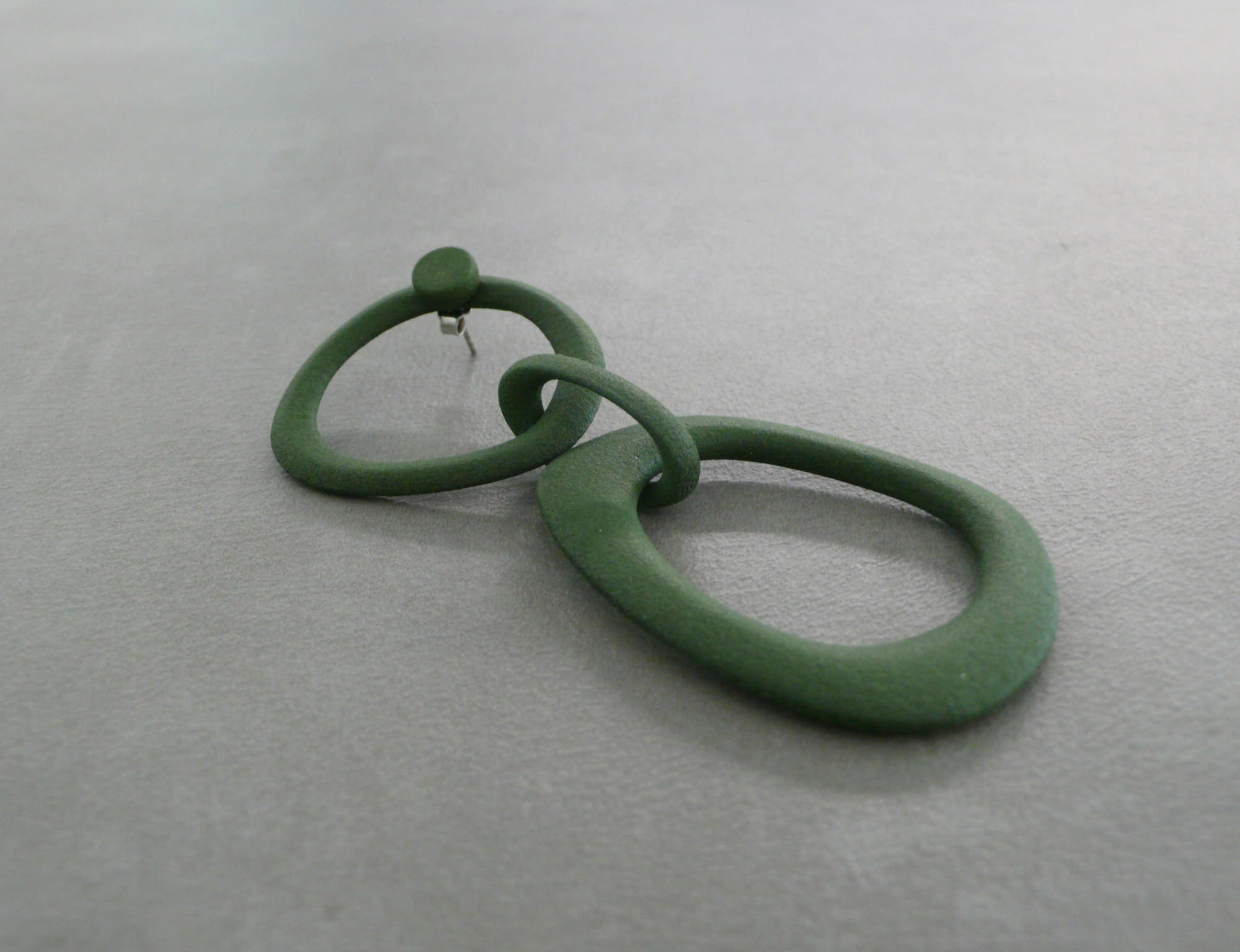 MONICA CASTIGLIONI 3D-O-KRAFFEN-01 / Kale green