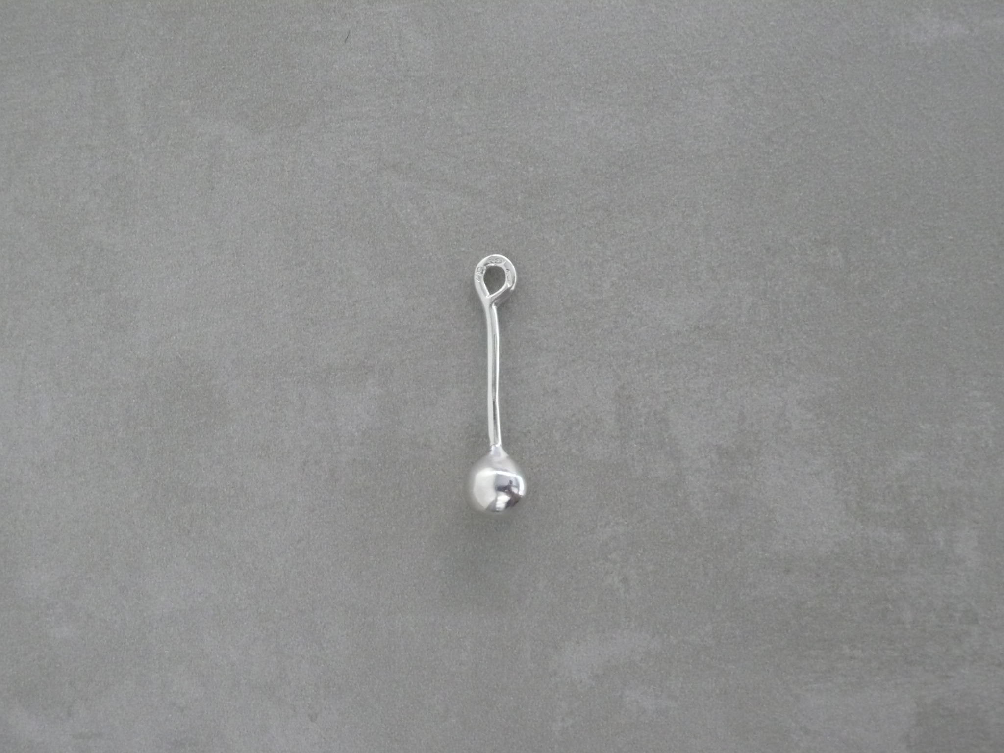 P-SFERETTE PIENE-10A / Silver | Monica Castiglioni