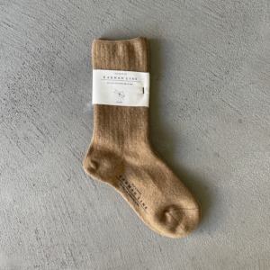 KARMAN LINE TAURUS / Socks / Camel / 23-25cm