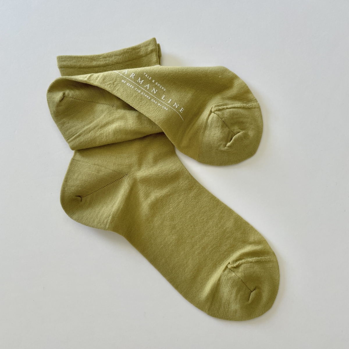 KARMAN LINE CANCER / socks / Lime
