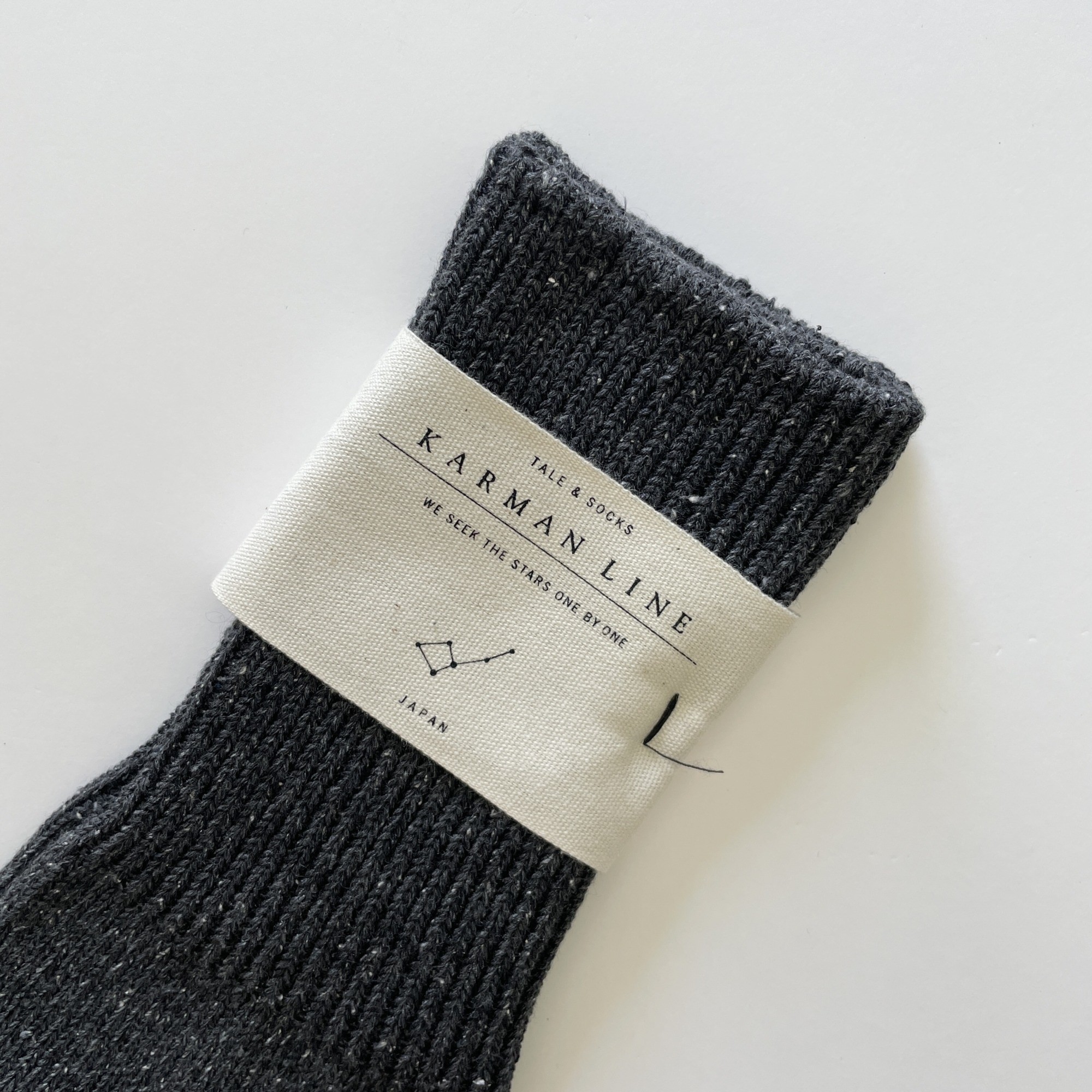 KARMAN LINE NORMA / Socks / Charcoal / 23-25cm