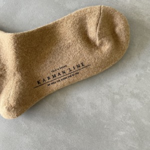 KARMAN LINE TAURUS / Socks / Camel / 23-25cm