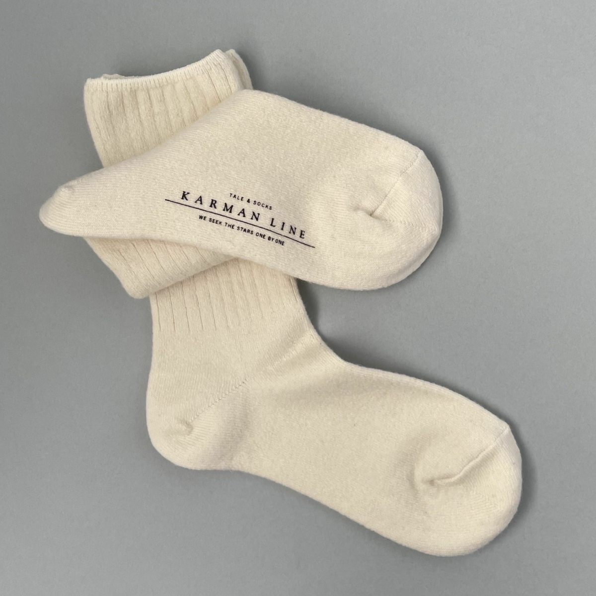 KARMAN LINE TAURUS / Socks / White / 23-25cm