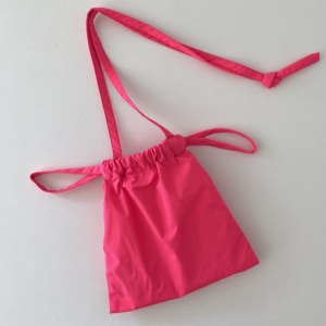 formuniform DRAWSTRING BAG WITH STRAP XS / Neon pink