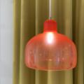 BOTTLE TYPE LAMP / RED