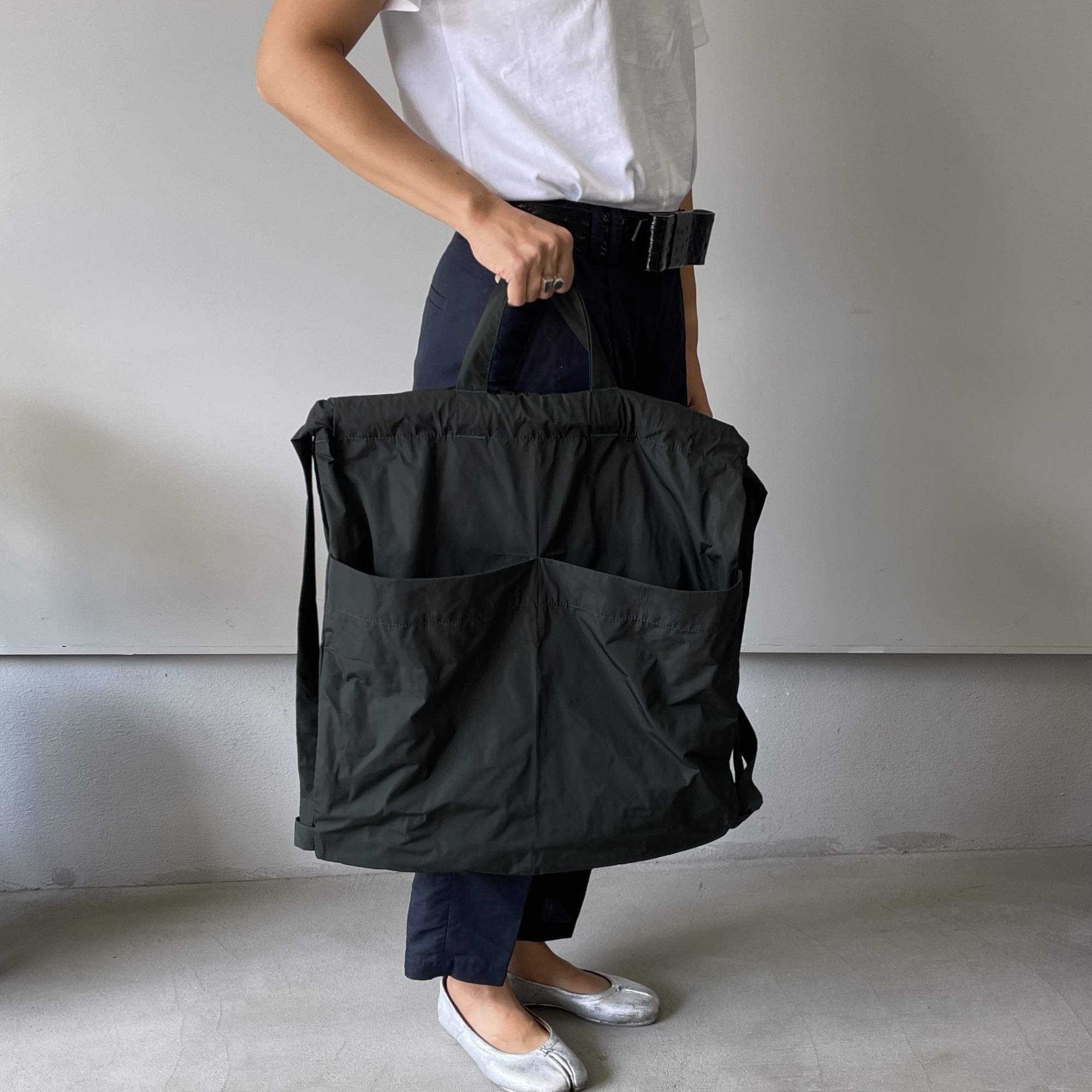 DRAWSTRING BACKPACK / Green | VELVET THE SHOWROOM オンライン