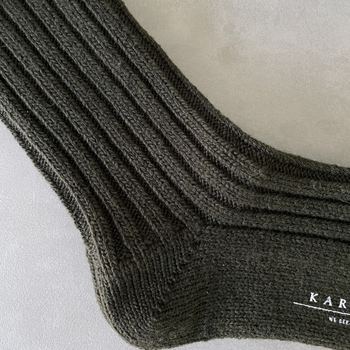 KARMAN LINE LIBRA / Socks / Ebony / 24-26cm