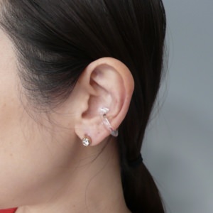 OthersSIRI SIRI EXCAVATION Single Ear Cuff Triangle CLEAR