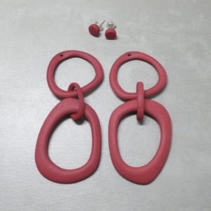 MONICA CASTIGLIONI 3D-O-KRAFFEN-01 / Red
