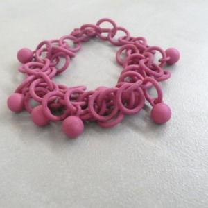 MONICA CASTIGLIONI 3D-B-SFERETTE-01 / Magenta pink