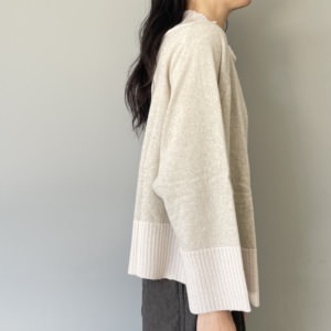 OthersQUATTROPIU YOKO U / Sweater / Beige