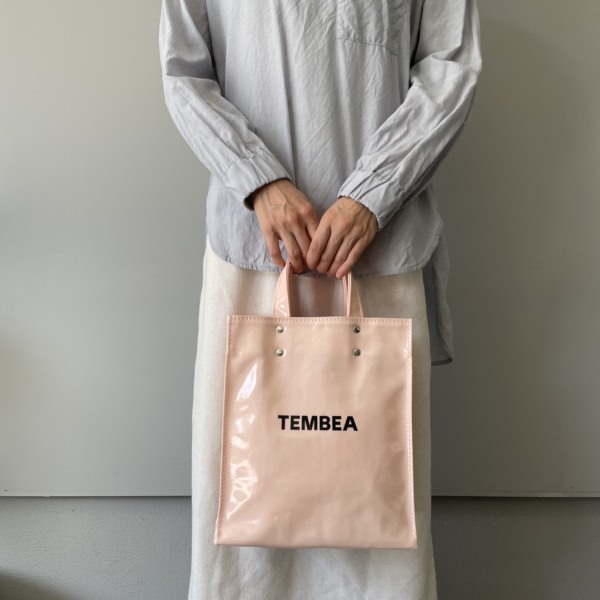 TEMBEA PAPER TOTE SMALL / PINK