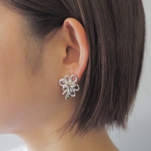 MONICA CASTIGLIONI O-FOGLIE-03 / Silver