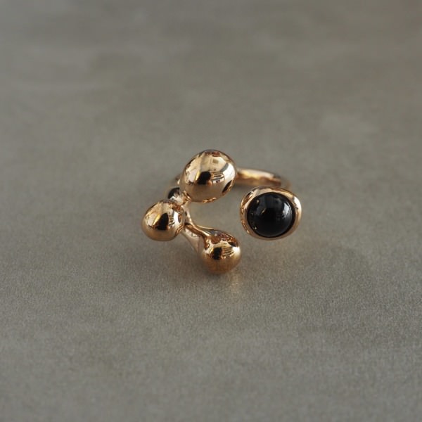 MONICA CASTIGLIONI AP-PISTILLI-120 / Bronze, Onyx