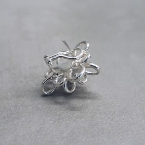 MONICA CASTIGLIONI O-FOGLIE-03 / Silver