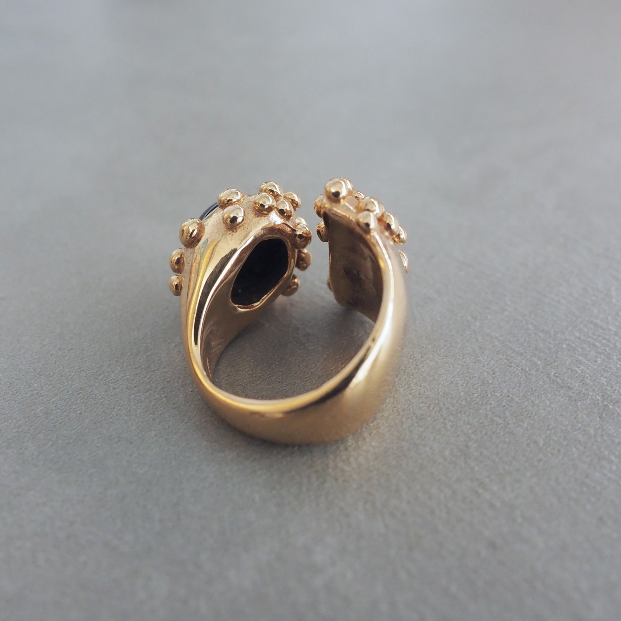 MONICA CASTIGLIONI AP-GOCCE-07 / Bronze, Onyx