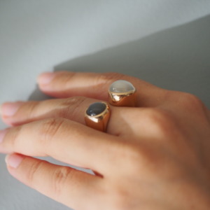 MONICA CASTIGLIONI AP-CABO MEDI-07 / Bronze, Moonstone,Graymoonstone